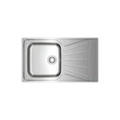 Zlewozmywaki - Zlewozmywak Teka STARBRIGHT 50 E-XN 1B 1D X 115120031 - miniaturka - grafika 1