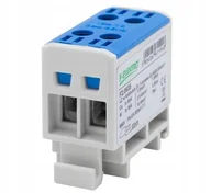 Wózki magazynowe - Złączka LZ niebieska 2x16mm / 2x16mm Al/Cu 1000V F2.0535 - miniaturka - grafika 1