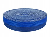 Pasmanteria - Wykończeniowa Taśma Z Klejem Niebieska Na Meble Tkaniny Dywany 4x4000 - miniaturka - grafika 1