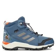 Buty trekkingowe dziecięce - Trekkingi adidas Terrex Disney Mid Gore-Tex IH5089 Niebieski - miniaturka - grafika 1
