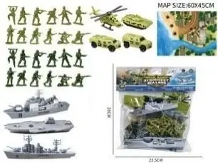 Zestaw wojskowy z mapą - Madej - Figurki dla dzieci - miniaturka - grafika 1