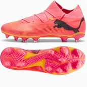 Piłka nożna - Puma Buty Future 7 Match FG/AG 107715-03 różowe - miniaturka - grafika 1