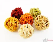 Przysmaki dla gryzoni - HAM-STAKE Chrupkie piłeczki 6sztuk [HS.74] - miniaturka - grafika 1