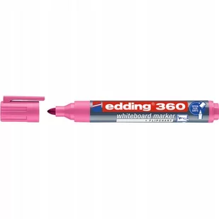 Marker do tablic e-360 1,5-3mm różowy 10szt - Markery do tablic - miniaturka - grafika 1