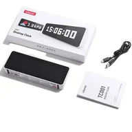 Stacje pogodowe - Inteligentny zegarek Pixel, prognoza pogody, łączność Type-C - miniaturka - grafika 1