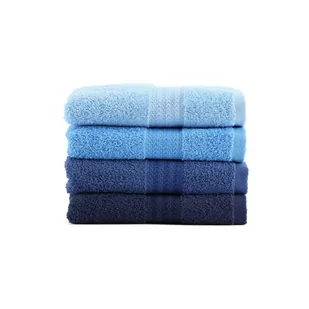 Zestaw 4 niebieskich ręczników bawełnianych Foutastic Sky, 50x90 cm - Ręczniki - miniaturka - grafika 1