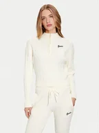 Swetry damskie - Guess Kardigan V5BR02 Z0572 Beżowy Regular Fit - miniaturka - grafika 1