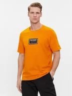 Koszulki męskie - Tommy Hilfiger T-Shirt MW0MW34391 Pomarańczowy Regular Fit - miniaturka - grafika 1
