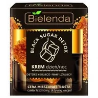 Kremy do twarzy - Bielenda Black Sugar Detox krem detoksykująco-nawilżający 50ml - miniaturka - grafika 1