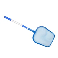 Akcesoria do basenów - Leziter Siatka do czyszczenia basenu z teleskopowym uchwytem 120 cm - miniaturka - grafika 1