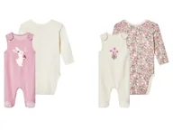 Komplety dla niemowląt - Lupilu Komplet niemowlęcy z biobawełną 2 elementy - miniaturka - grafika 1