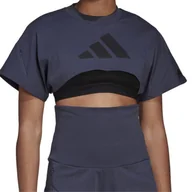 Bluzki damskie - Koszulka damska Adidas Yoga Tee bawełniana top-XS - miniaturka - grafika 1