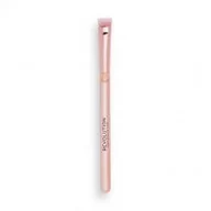 Pędzle do makijażu - Makeup Revolution Create mały pędzel do nakładania płynnych kremowych i pudrowych produktów R23 - miniaturka - grafika 1