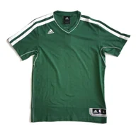 Koszulki męskie - Zielona koszulka Adidas Performance NBA S - miniaturka - grafika 1