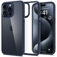 Etui i futerały do telefonów - Etui Spigen Ultra Hybrid do iPhone 15 Pro navy blue - miniaturka - grafika 1