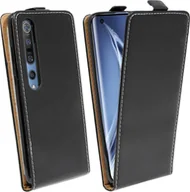 Etui i futerały do telefonów - Etui z klapką do telefonu komórkowego XIAOMI MI 10 Pionowe składane etui ochronne z klapką Czarny - miniaturka - grafika 1