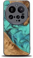 Etui i futerały do telefonów - Bewood Drewniane etui do Xiaomi 15 Ultra, Unique Turquoise - miniaturka - grafika 1