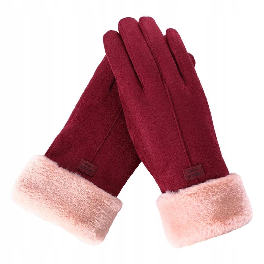 Rękawiczki pięciopalczaste poliester rozmiar uniwersalny - uniseks