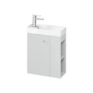 Szafki łazienkowe - Cersanit Larga szafka podumywalkowa 50x22 SZARA DSM S932-066-DSM - miniaturka - grafika 1