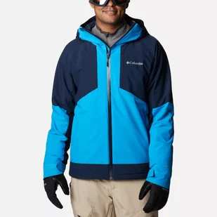 Męska kurtka narciarska Columbia Centerport II Waterproof Ski Jacket compass blue/collegiate navy - S - Kurtki narciarskie - miniaturka - grafika 1