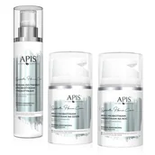Zestawy kosmetyków damskich - Apis Professional Zestaw kosmetyków do twarzy z probiotykami i prebiotykami Synbiotic Home Care - miniaturka - grafika 1