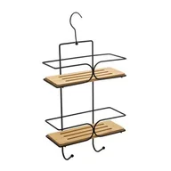 Półki łazienkowe - Półka łazienkowa wisząca JOTTA Scandic 93850 Czarno-beżowy - miniaturka - grafika 1