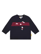Bluzy i sweterki niemowlęce - Steiff Bluza w kolorze czarnym - miniaturka - grafika 1