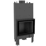 Kominki wolnostojące - Kratki.pl Marek Bal Kominek z płaszczem wodnym NADIA 12 kW  200 czarny NADIA/PW/10/W/BLACK - miniaturka - grafika 1