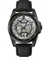 Zegarki męskie - ZEGAREK MĘSKI BULOVA AUTOMATIC 98A304 - miniaturka - grafika 1