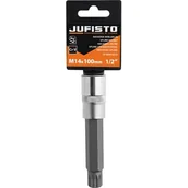 Klucze i nasadki - Jufisto Nasadka wieloklin M14 x 100 mm 1/2" - miniaturka - grafika 1