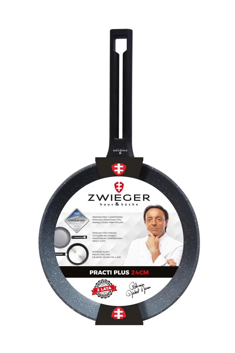 ZWIEGER PRACTI PLUS Patelnia 24cm