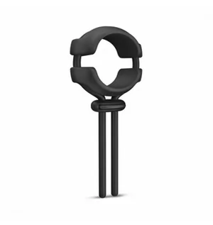 Pierścienie erekcyjne - Marc Dorcel Fit Ring Adjustable Cockring Black - grafika 1