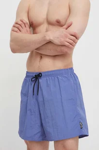 EA7 Emporio Armani szorty kąpielowe kolor niebieski - Stroje kąpielowe - miniaturka - grafika 1