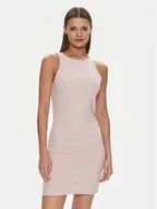Sukienki - Calvin Klein Jeans Sukienka letnia Racerback Milano J20J223067 Różowy Slim Fit - miniaturka - grafika 1