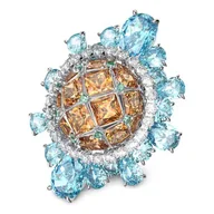 Pierścionki - Biżuteria SWAROVSKI 5620690. Pierścionek, Kolor czerwony. Kobieta. - miniaturka - grafika 1