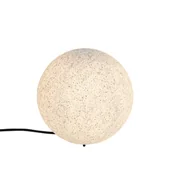 Lampy ogrodowe - QAZQA Nowoczesna lampa zewnętrzna szara 25 cm IP65 - Nura - miniaturka - grafika 1