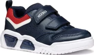 Buty dla chłopców - Geox trampki chłopięce J55GVA 014BU C0735 Kolor: Niebieski Rozmiar: 33 - miniaturka - grafika 1