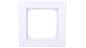 Klawisze i ramki - Ospel Ramka 1-krotna - SONATA R-1R/00 , kolor biały - miniaturka - grafika 1