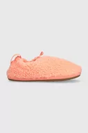 Buty dla dziewczynek - UGG kapcie dziecięce K PLUSHY SLIPPER kolor pomarańczowy - Ugg - miniaturka - grafika 1