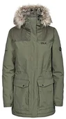 Kurtki damskie - Trespass Trespass damska Garner wodoodporna kurtka przeciwdeszczowa DLX Green (Moss) XS FAJKRAM20007_MS1XS - miniaturka - grafika 1