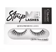 Sztuczne rzęsy i akcesoria - Clavier Quick Premium Lashes rzęsy na pasku To The Moon & Back 801 - miniaturka - grafika 1