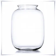 Dekoracje domu - Szklany słoik ozdobny BAŃKA H-32 cm D-25 cm - miniaturka - grafika 1