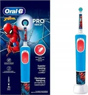 Szczoteczki do zębów dla dzieci - Szczoteczka Braun Vitality Pro 103 Kids Spiderman Niebieska - miniaturka - grafika 1