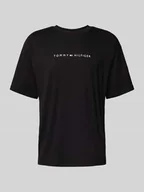 Koszulki męskie - T-shirt o kroju relaxed fit z czystej bawełny - miniaturka - grafika 1