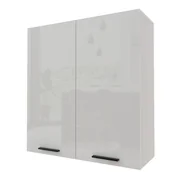 Meble kuchenne - Torino Szafka Wisząca Wysoka W4/90 Biały Połysk - miniaturka - grafika 1