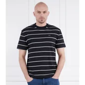 Koszulki męskie - Calvin Klein T-shirt STRIPE | Comfort fit - miniaturka - grafika 1