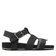 Sandały damskie - Sandały Timberland Malibu Waves 2.0 Fishrman TB0A5R520151 Czarny - miniaturka - grafika 1