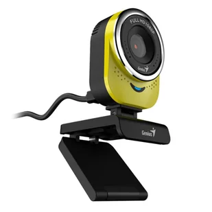 Genius kamera web Full HD QCam 6000, 1920x1080, USB 2.0, żółta, Windows 7 a vyšší, FULL HD, 30 FPS - Kamery internetowe - miniaturka - grafika 2