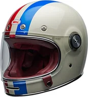 Kaski motocyklowe - Kask BELL Bullitt Command Vintage Biały/Oxblood/Niebieski S - miniaturka - grafika 1