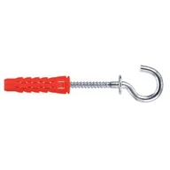 Kołki - Wkręt-met Kołek uniwersalny z hakiem półpełnym 6,0 x 30 - miniaturka - grafika 1